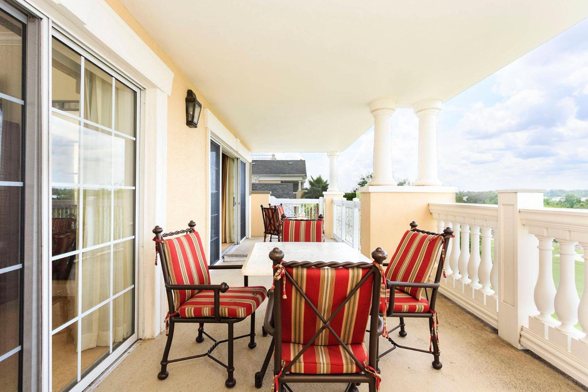 Great 3 Bedroom Vacation Apartment With Balcony At Reunion Resort Re1356 Kissimmee Exterior photo